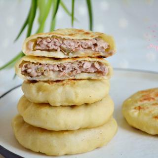 猪肉榨菜馅饼 - 菜谱大全 - 美食天下