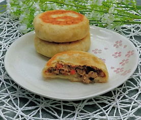 皮薄馅大 鲜香四溢的三鲜馅饼 营养早餐必备
